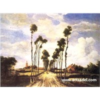 100% Handmade Classic Landscape Oil Painting on Canvas