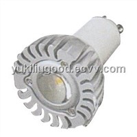 1W GU10 LED Lamp cup