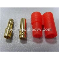 2.0mm/3.5mm/4.0mm/5.5mm/6.0mm/8.0mm gold bullet plug,EC3 EC5 XT60