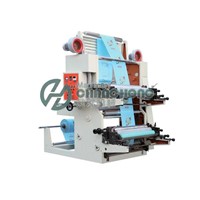 2 Colors High Speed Film Flexographic Printing Machine