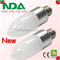 3W E14/E27 SMD Aluminium alloy LED candle bulb light