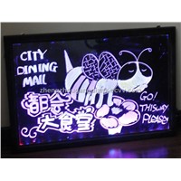 50*70cm acrylic led writing board