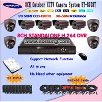 8CH CCTV Camera & DVR Systmes
