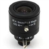 -9mm F1.6 Megapixel Varifocal Manual Iris Board Lens