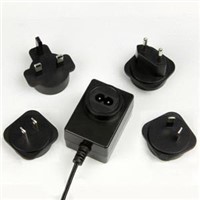AC ADAPTER with Exchangeable AC-plug-18W