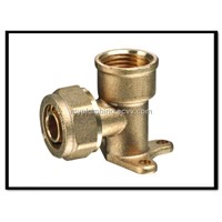 Brass compression fittings for PEX pipes