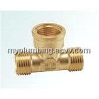 Brass thread fittings for copper tubes