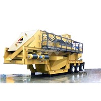 CE Certificated Tyre Mobile Crushing Plant
