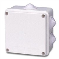 CE-approved IP65 Plastic Electrical Box, Inside with Rail and Terminal Block