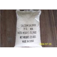 Calcium chloride 74%min