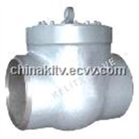 Cast steel swing check valve