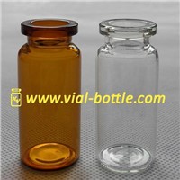 Clear and Amber molded injection vial for antibiotics