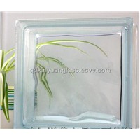 Clear glass block