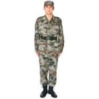 Digital camouflage combat uniform