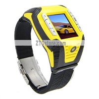Drop shipping-ZTO Fashionable 1.3 Inch Touch Screen Tri-band Watch Phone with Camera/mp3/mp4