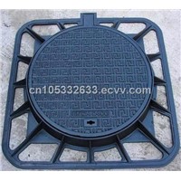Ductile Iron Manhole Cover with Frame (EN124)