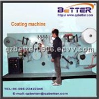 Electrical tape coating machine