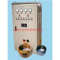 Expatiated medium frequency induction heating