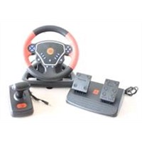 For PS2 USB Racing Steer Wheel Game Controller