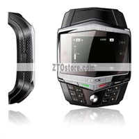 Free Shipping-New!!! Version Ultra-thin Quad-band Watch Mobile Phone FM/MP3/MP4 2M Camer