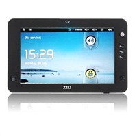 Free Shipping-ZTO 7 Inch Tablet PC Android 2.1 RK2818 DDR 256M HDD 2GB E-book 1.3MP Web Camera