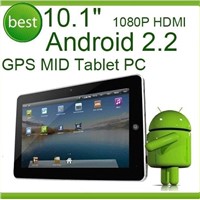 Free Shipping-ZTO SuperPad3 10.2" Tablet Android 2.2 CPU 1GHz 512M DDR 4GB HDD Camera GPS WIFI Ether