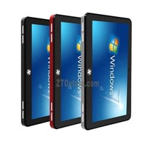 Free Shipping-Zto 10.1 Inch Tablet PC Dual Systems Windows 7/Android 2.2 Intel Atom Mobile n455 1.66