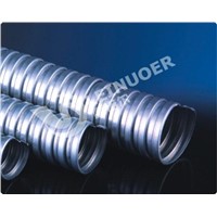 Galvanized metal flexible pipes