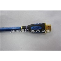 HDMI Cable, Double Colors PVC Molding Shell