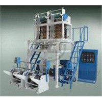HDPE/LDPE/LLDPE Double Die Film Blowing Machine