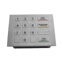 IP65 Industrial Metal Numeric Keypad (X-KN16F)