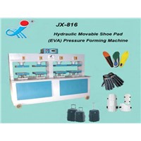 JX-830 Hydraulic Movable Shoe Pad Forming Pressing Machine