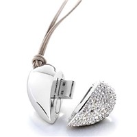Jewelry USB Memory Drive In Heart Shape