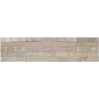 Natural stone yellow slate wall tiles