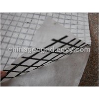 PVC Coated Polyester Geogrid Composite Geotextile
