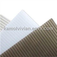 Polycarbonate Hollow Sheet with UV Resistance, Measures 2,100 x 5,800mm