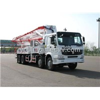 QINGONG 48m Truck-mounted Concrete Pump HDT5401THB-48/5