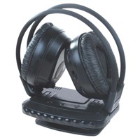 QQ2008 TV Wireless Headphone with FM Radio for MP3 PC TV Cd/Wireless Headset with Microphone