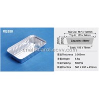Rectangular Aluminium Foil Tray (RE550)