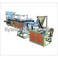 Ribbon-Through Conituous-Rolled Bag Making Machine Continuous Roling