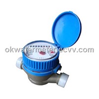 Single-jet dry type vane wheel cold(hot) water meter