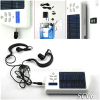 Universal Solar Charger with MP3 player &amp;amp; FM transmitter function (SC06)