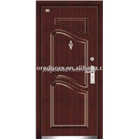 Steel Wooden Armored Door (A013)
