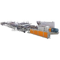 WPC Buildign Template Extrusion Line