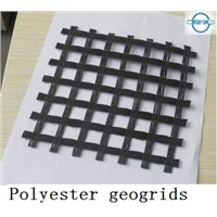Warp Knitted Polyester Geogrid (PET)