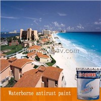 Waterborne antirust paint
