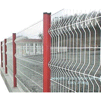 Wire mesh fence,protecting fence,curvy welded fence,safety mesh fence