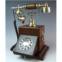 Antique Telephone with Classical Style