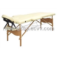 best recept 2-section portable wood massage couch