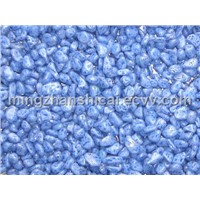 Bright Blue Aquarium Stone